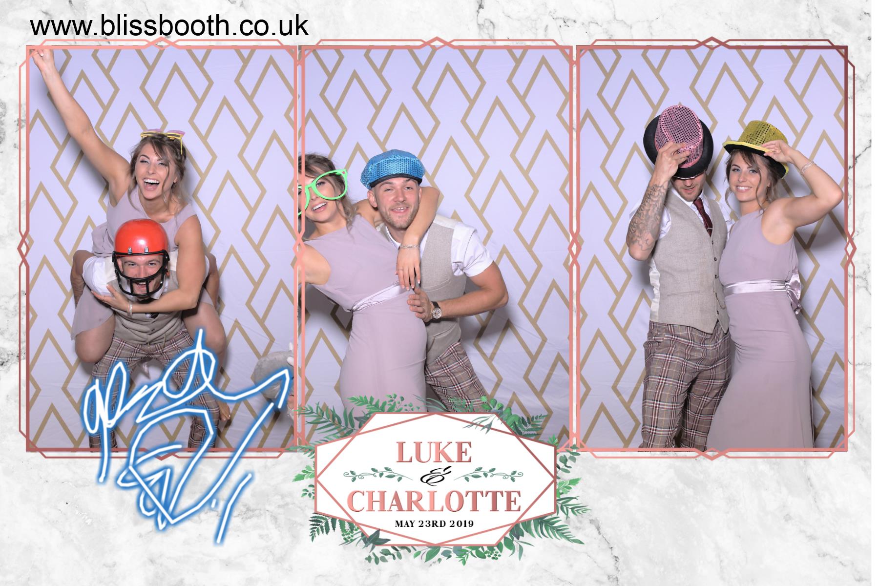 Luke and Charlotte | View more photos from the event at gallery.blissbooth.co.uk/u/BlissBooth/Luke-and-Charlotte